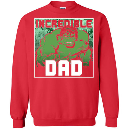 Daddy T-shirt Incredable Dad Red