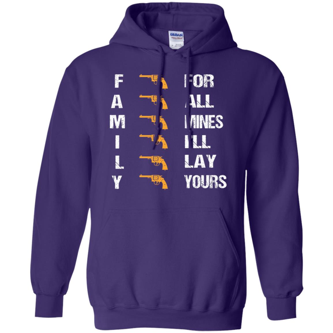 Family For Mines I'll Lay Yours Shirt Purple