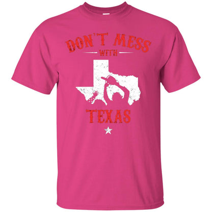 Don_t Mess With Texas Chainsaw T-shirt Heliconia
