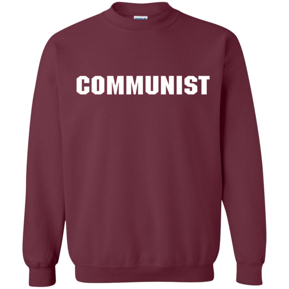 Communist T-shirt Maroon