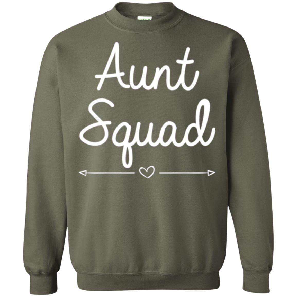 Aunt T-shirt Squad Military Green