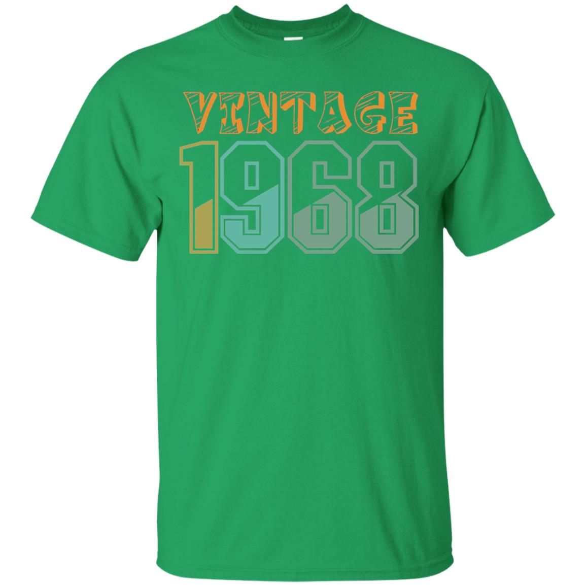 Vintage 1968 50th Birthday T-shirt Irish Green