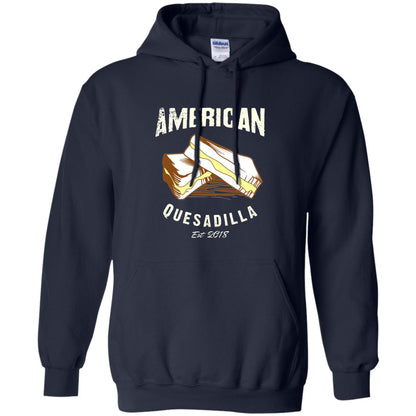 American Quesadilla Est 2018 Grilled Cheese T-shirt Navy