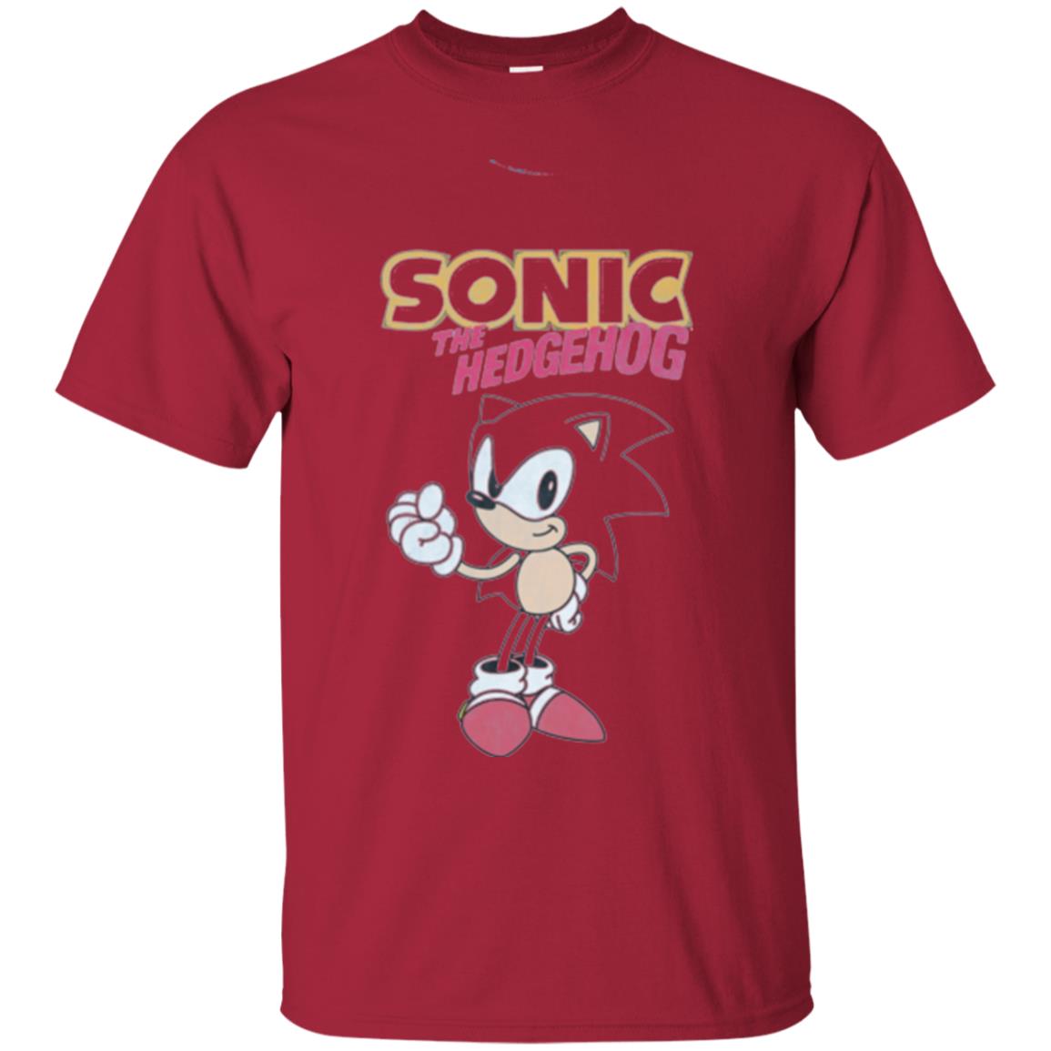 Movie T-shirt Sonic The Hedgehog Cardinal