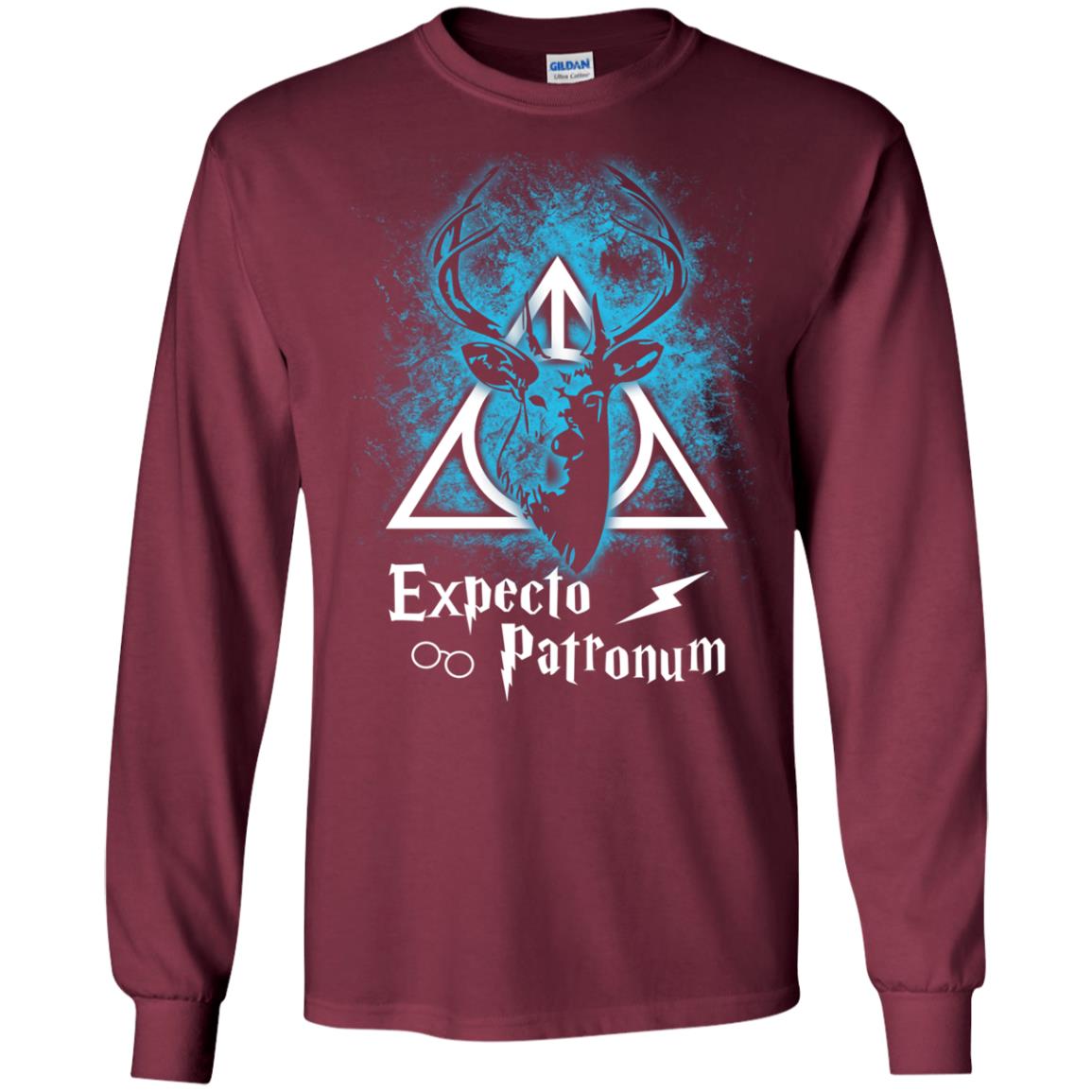 Expecto Patronum Harry Potter Fan T-shirtG240 Gildan LS Ultra Cotton T-Shirt