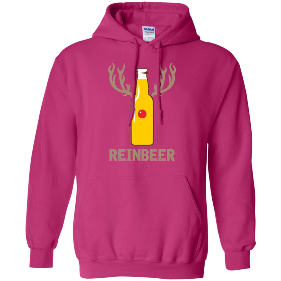 Christmas T-shirt Reinbeer Bottle Drinking Heliconia