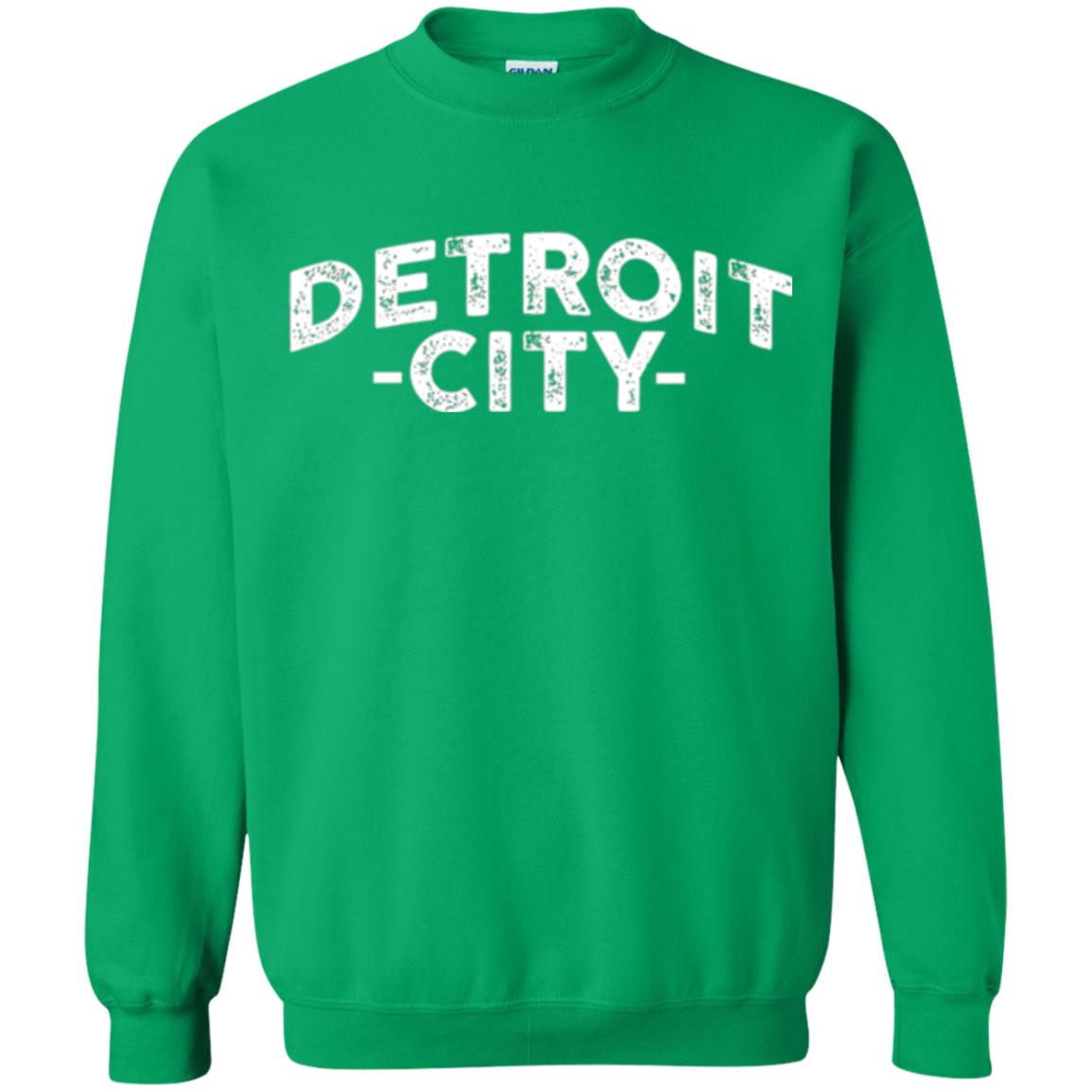 Detroit Michigan T-shirt Irish Green