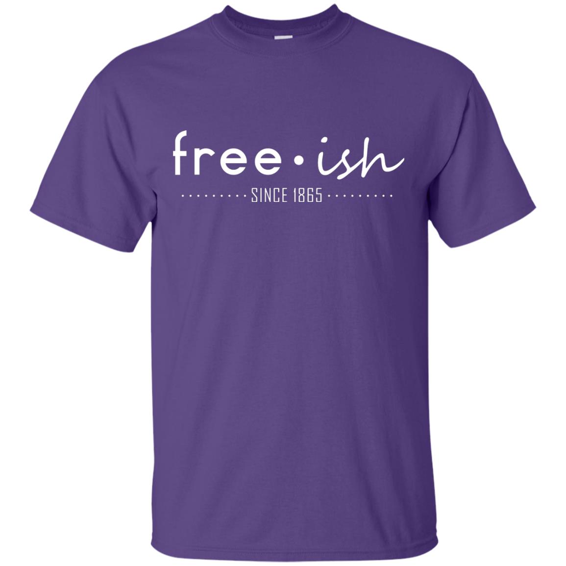 Free Ish Since 1865 Black Pride T-shirt Purple