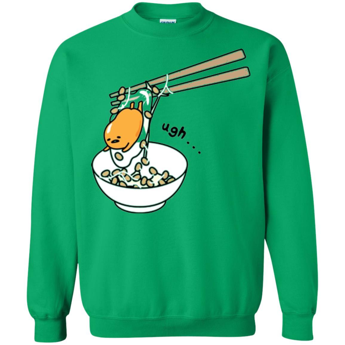 Film T-shirt Gudetama Chopsticks Irish Green