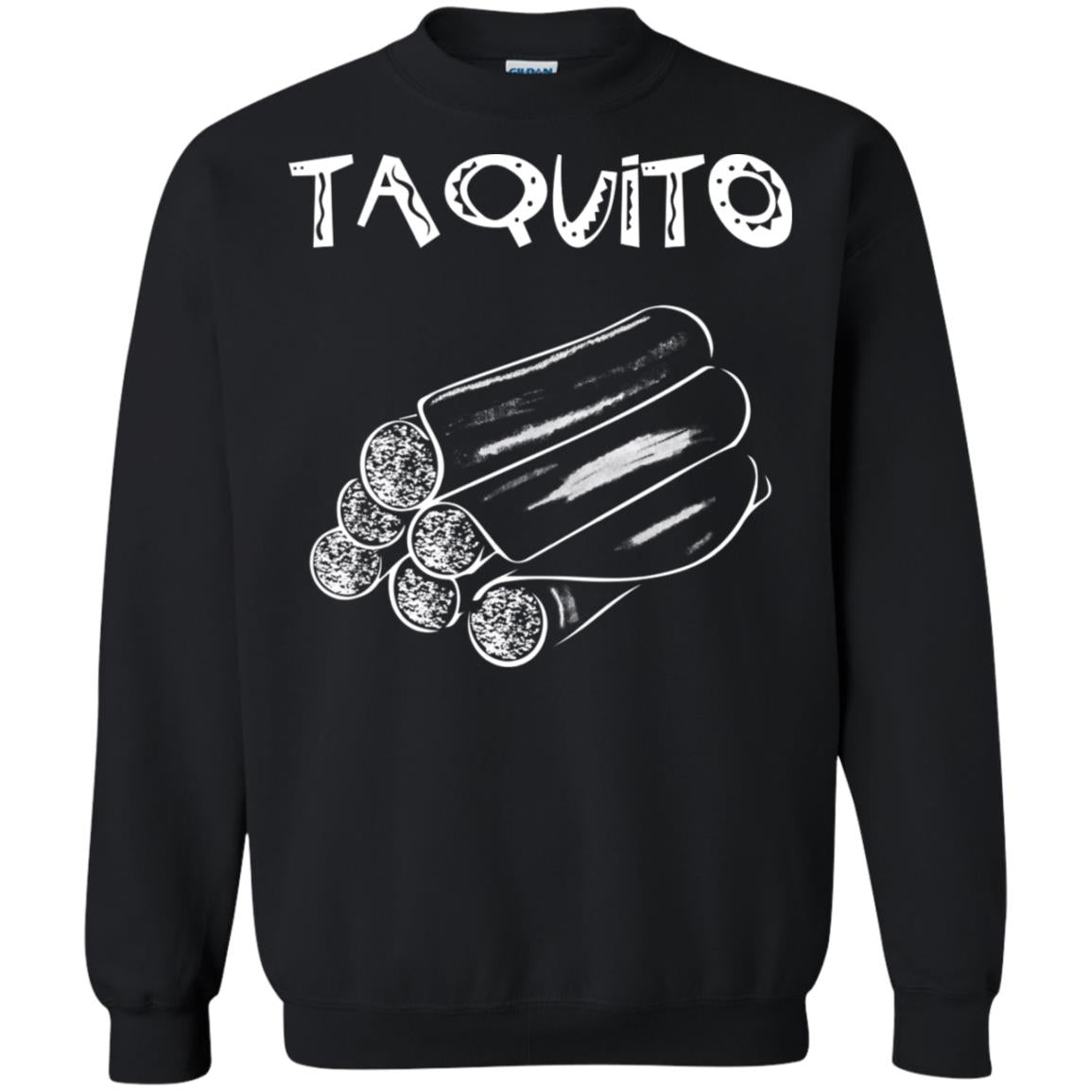 Taquito Shirt For Mens Womens Black