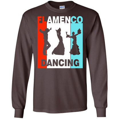 Flamenco Dancing Spanish Dance And Music Lover Shirt Dark Chocolate