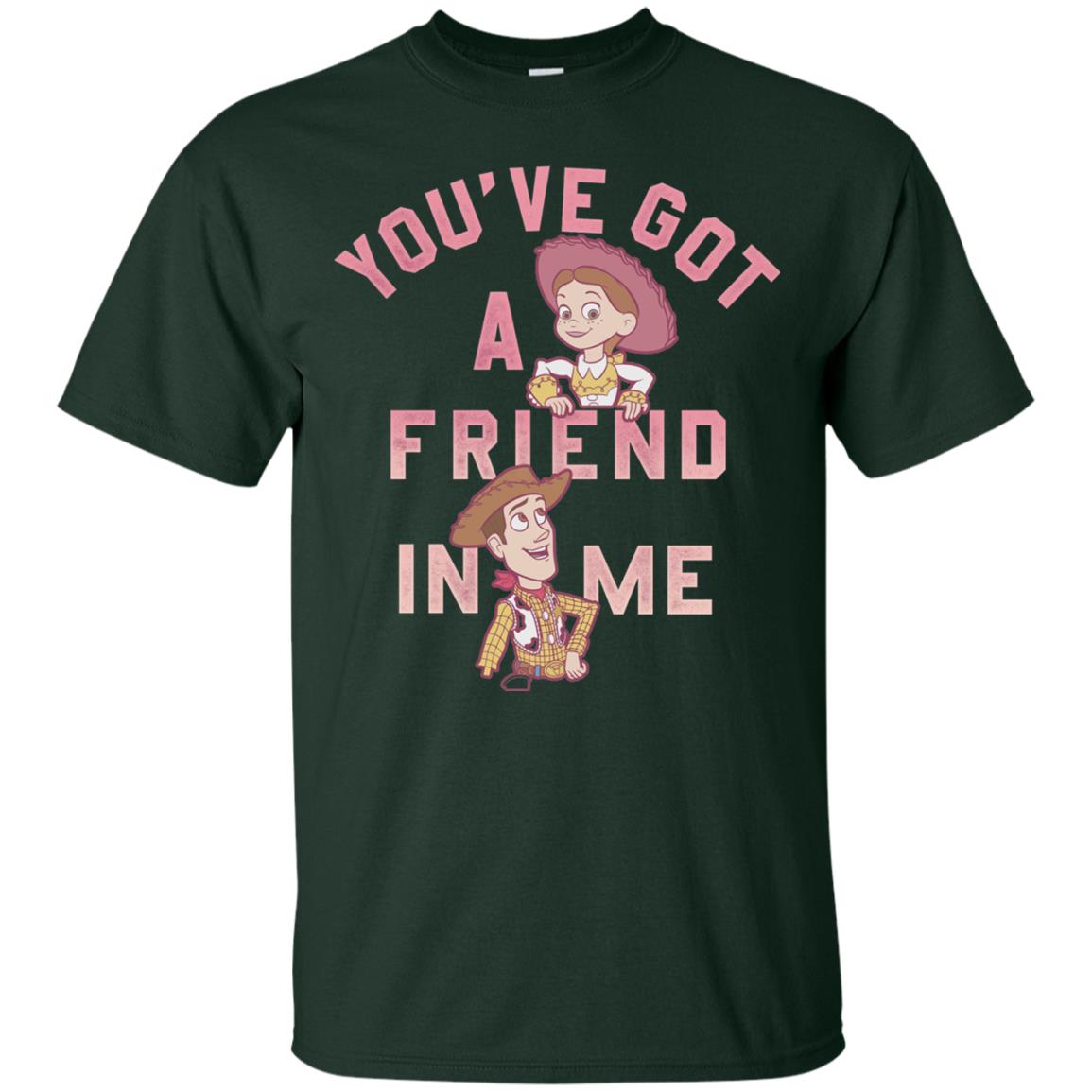 Toy Story Got A Friend In Me Cartoon T-shirt Forest