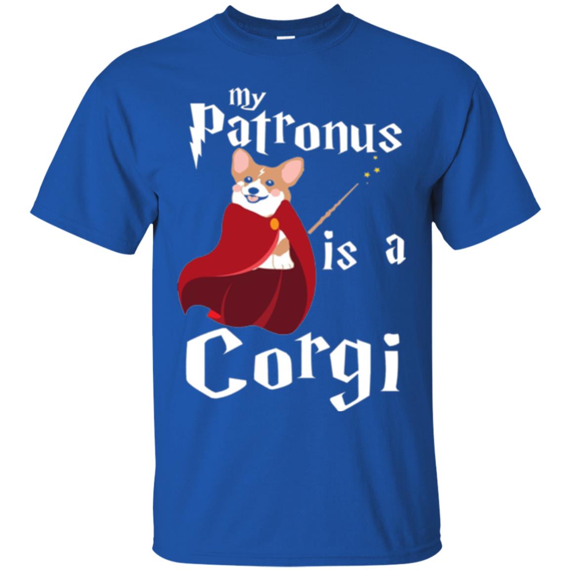 Dog Lover T-shirt My Patronus Is A Corgi Royal