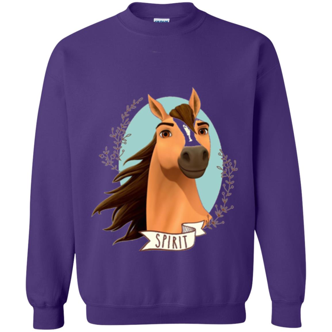 Horse Lover T-shirt Spirit Purple