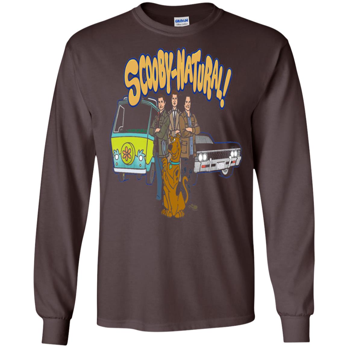 Scooby Natural Movie Lover T-shirt Dark Chocolate