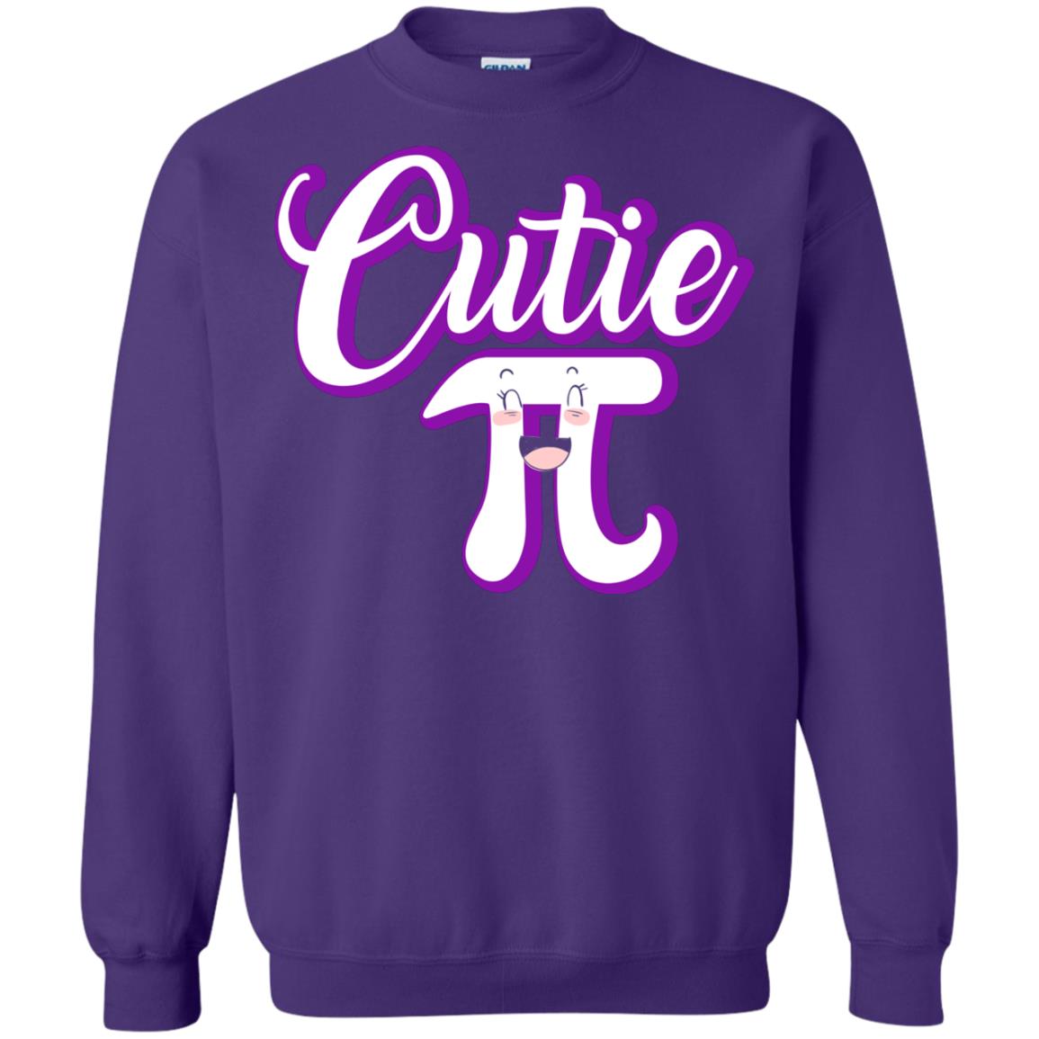 Cutie Pi Math Teacher T-shirt Purple