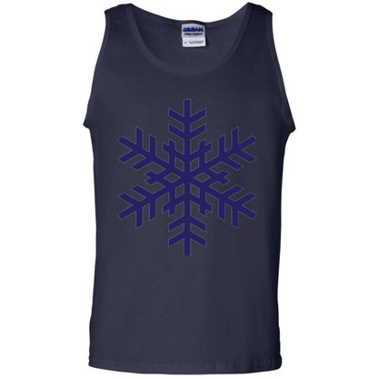 Christmas T-shirt Navy Blue Snowflake T-shirt Navy