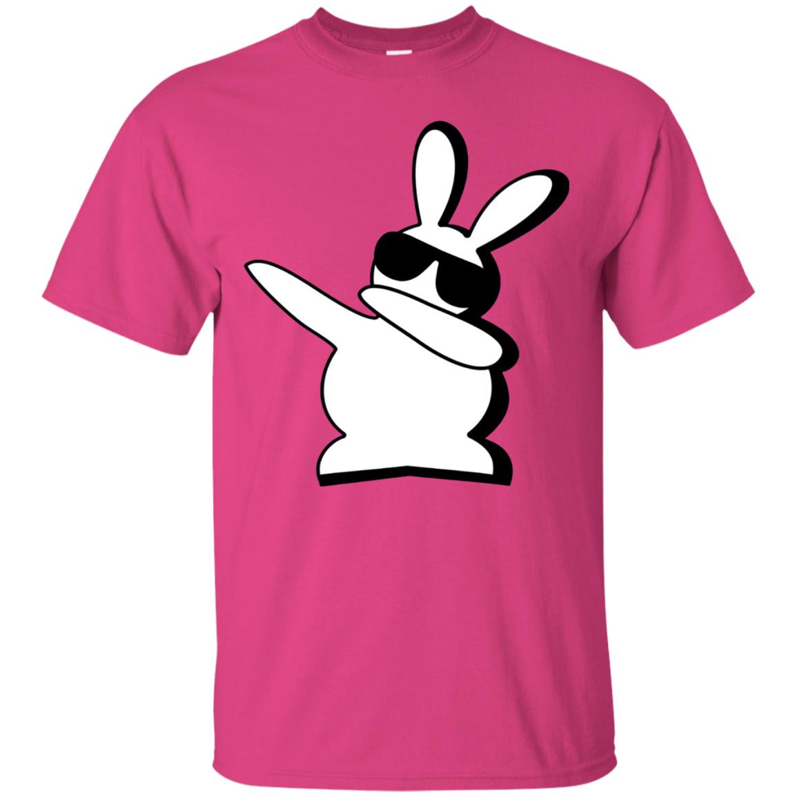 Dabbing Hip Hop Bunny Easter Dab Rabbit Dance T-shirt Heliconia
