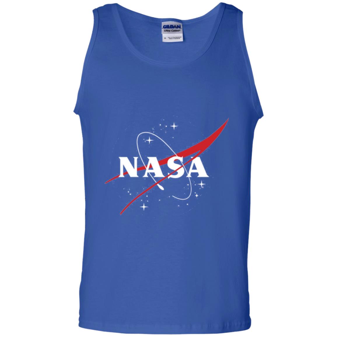 Nasa Full Blue Logo Graphic T-shirt Royal