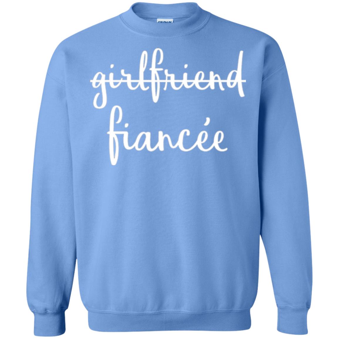 Fiance Engagement Party T-shirt Girlfriend Fiancee Carolina Blue
