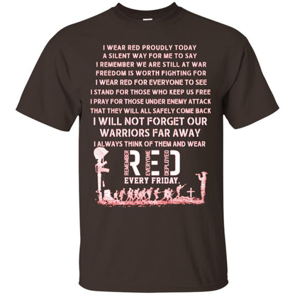 Remember Everyone Deployed Every Friday Wear Red Proudly Today A Silent Way For Me To Say Dark Chocolate