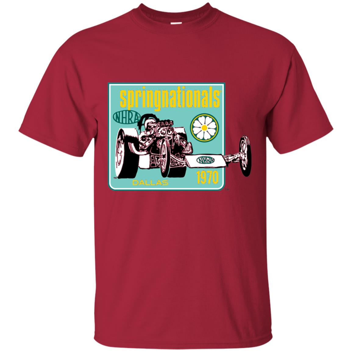 Nhra 1970 Springnationals Shirt Cardinal