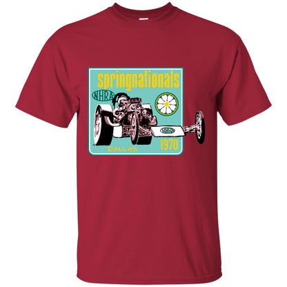 Nhra 1970 Springnationals Shirt Cardinal