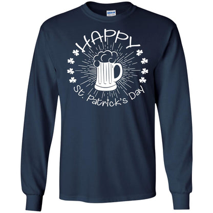 Drinking Team Happy St.patrick’s Day T-shirt Navy