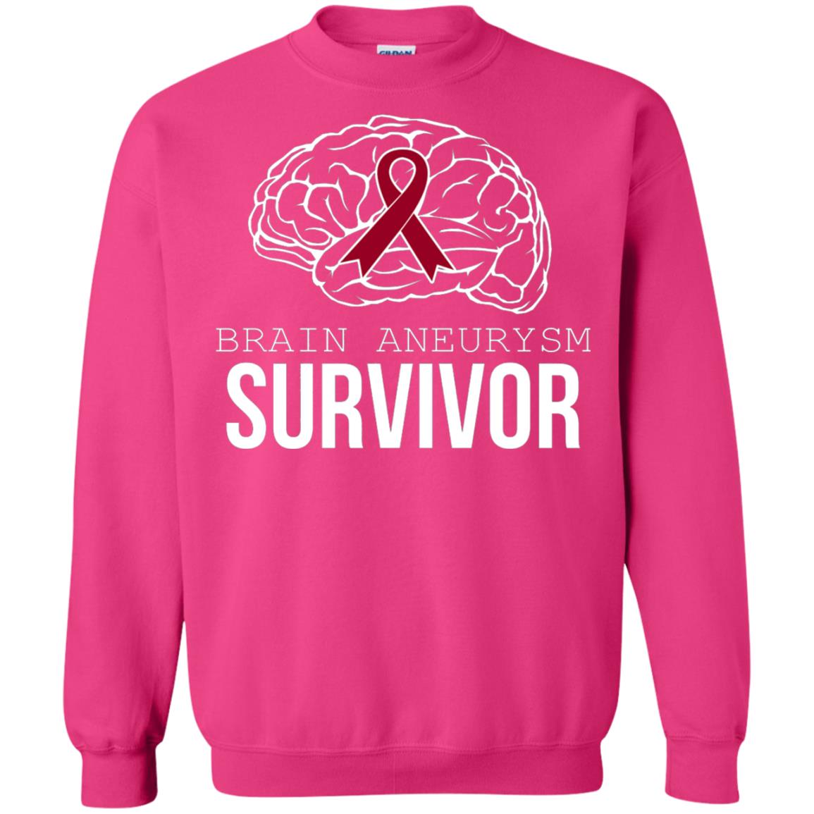 Brain Aneurysm Survivor T-shirt Heliconia