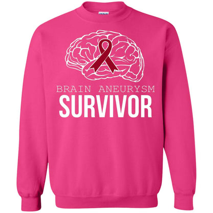 Brain Aneurysm Survivor T-shirt Heliconia