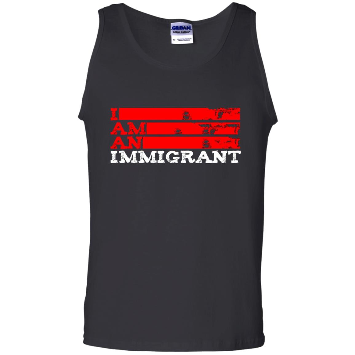 Anti Trump T-shirt Political Tee I Am An Immigrant Political Black