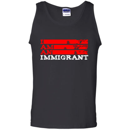 Anti Trump T-shirt Political Tee I Am An Immigrant Political Black