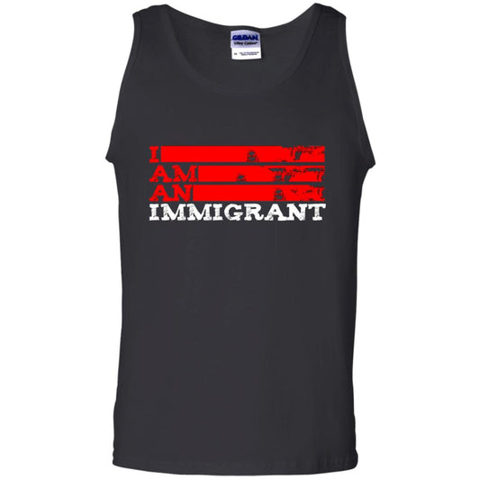 Anti Trump T-shirt Political Tee I Am An Immigrant Political Black