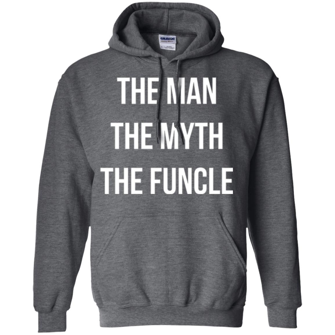 Uncle T-shirt The Man The Myth The Funcle Dark Heather