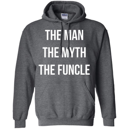 Uncle T-shirt The Man The Myth The Funcle Dark Heather