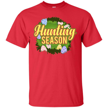 Hunting Season Easter Gift Shirt For Hunter Red