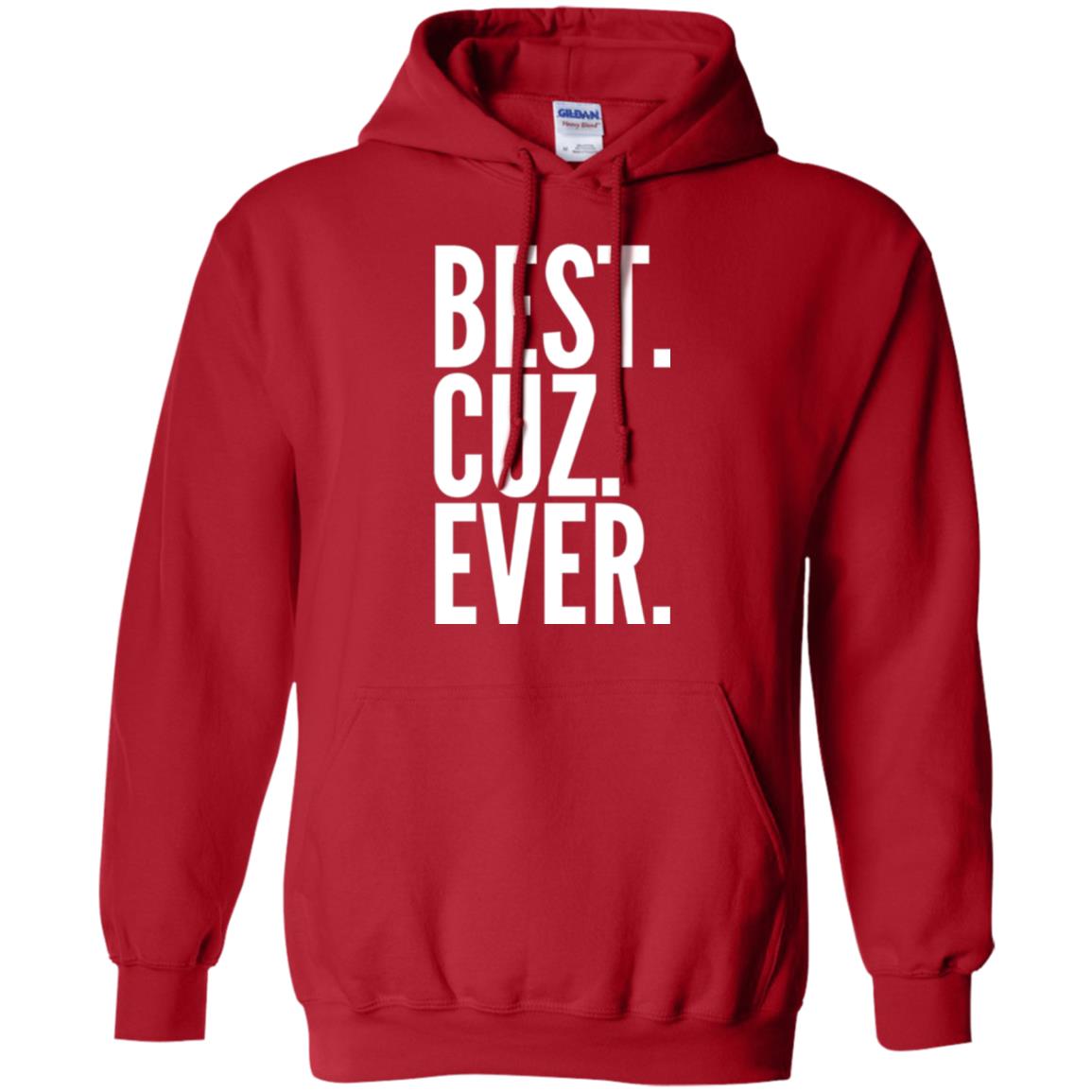 Cousin T-shirt Best Cuz Ever Red