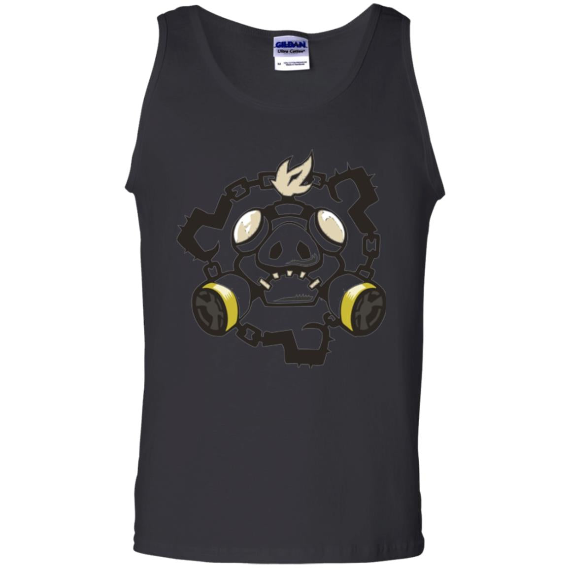 Overwatch Roadhog Chains Spray T-shirt Black