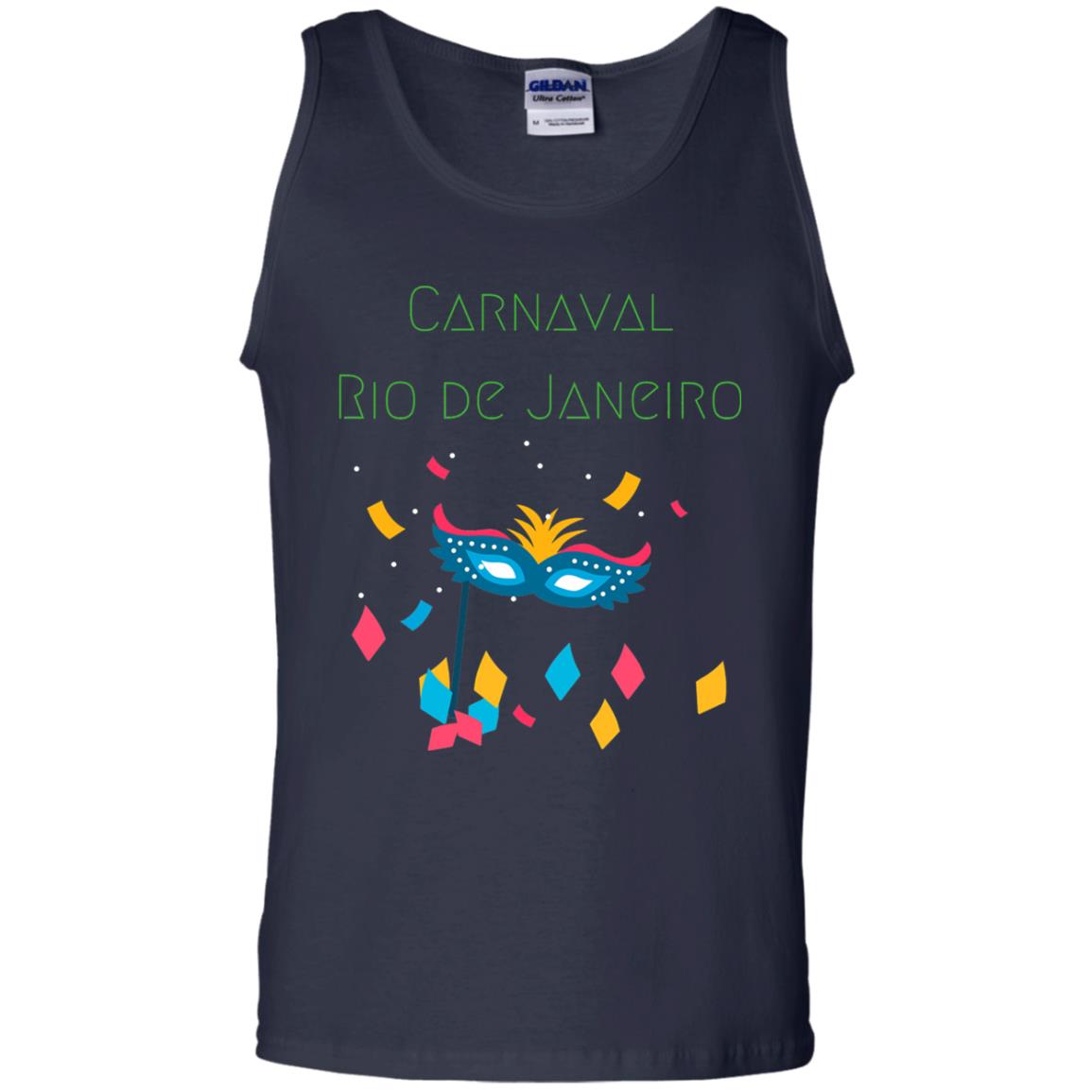 Mardi Gras T-shirt Rio Carnival Carnaval Rio De Janeiro Brazil Navy
