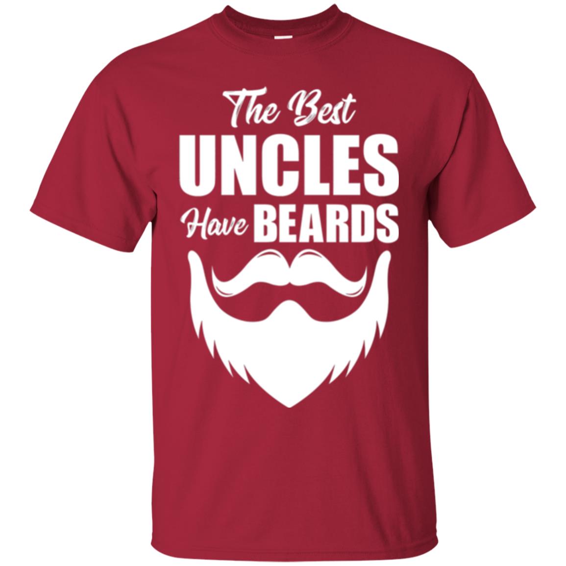 The Best Uncles Have Beards T-shirt Funny Uncle Cardinal