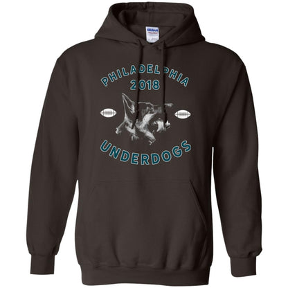 Dog Lover T-shirt Philly Philadelphia Underdogs Lii Game Day Dark Chocolate