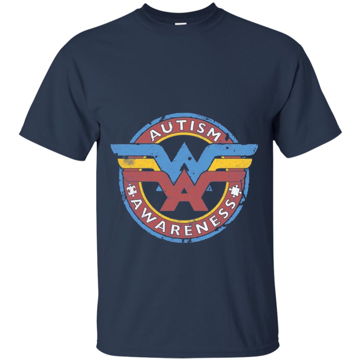 Autism Awareness T-shirt Navy