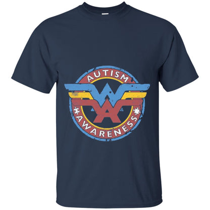 Autism Awareness T-shirt Navy