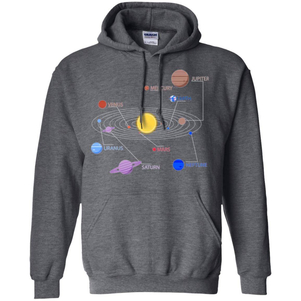 Solar System T-shirt Dark Heather