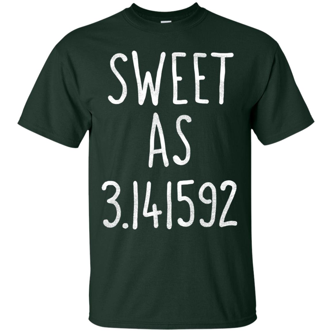 Sweet As Pi Day Math Teacher T-shirt Forest