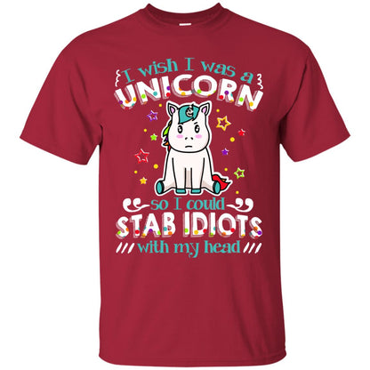 I Wish I Was A Unicorn So I Could Stab Idiots With My Head Cardinal