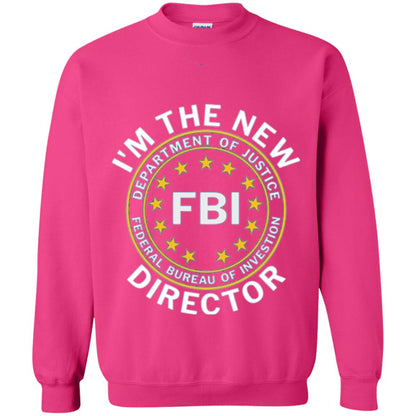 I Am The New Fbi Director With Emblem T-shirt Heliconia