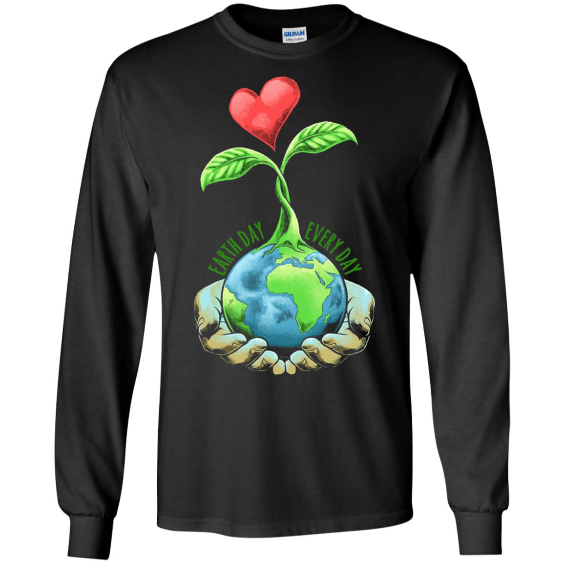 Earth Day Shirt Happy Earth Day 2018 Every Day Black