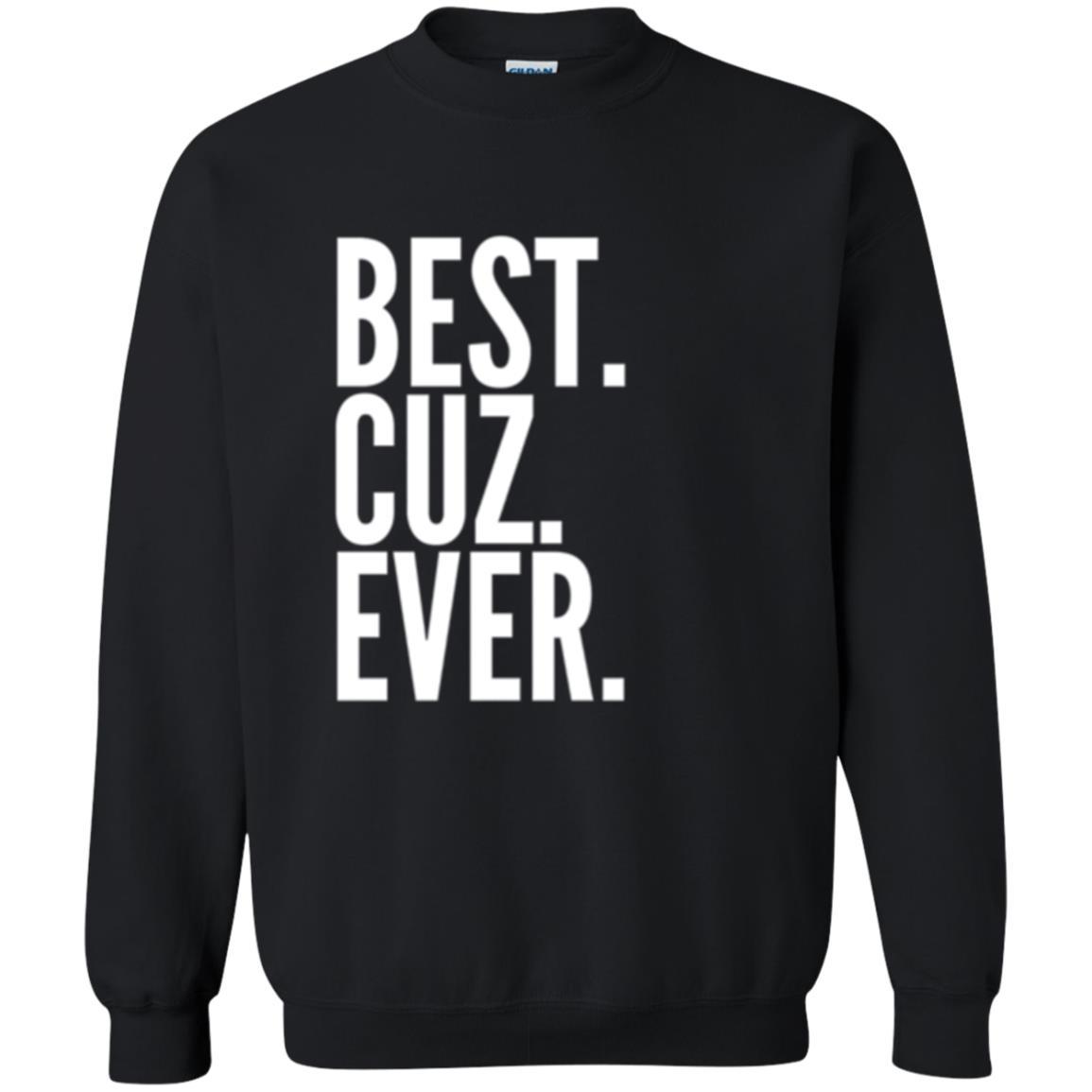 Family T-shirt Best Cuz Ever Black