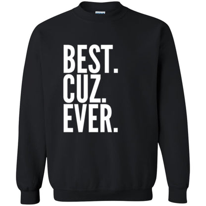 Family T-shirt Best Cuz Ever Black